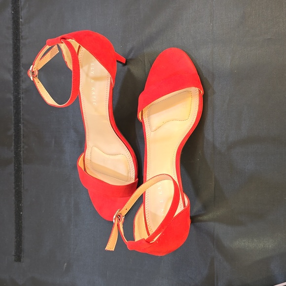 KELLY &KATY OPEN-TOE ADJUSTABLE BUCKLE ANKLE STRAP CLOSURE SANDAL G1 - Picture 6 of 16